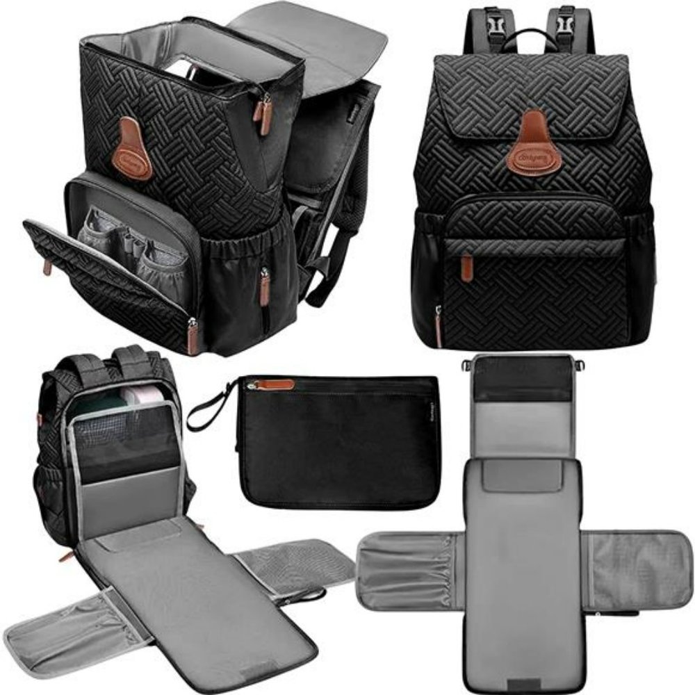 Baby Diaper Bag Backpack with Changing Station, Diaper Bags for Baby Girl Boy